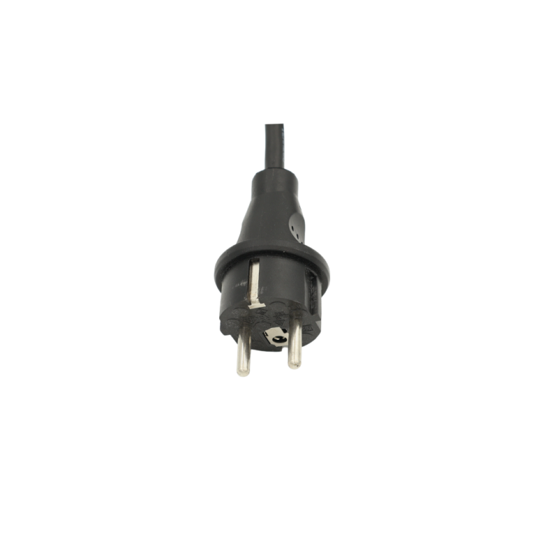 530.014 Spiralkabel CH schwarz Stecker